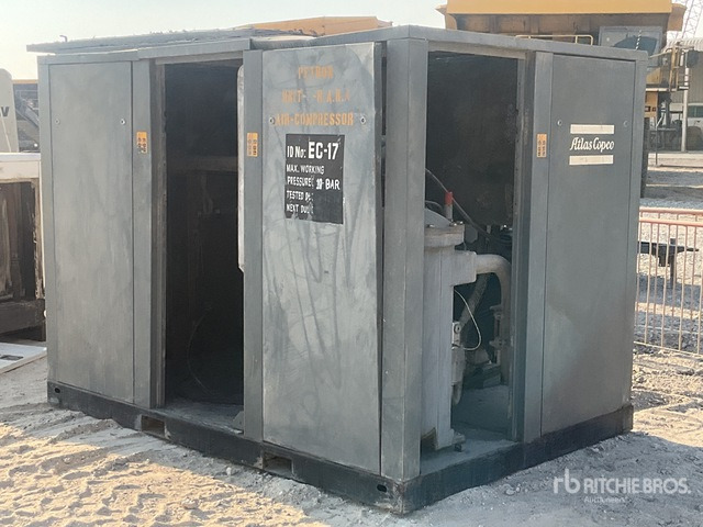 2005 Atlas Copco GA 132 Skid-Mounted Electric Air Compressor - מדחס אוויר: תמונה 3 2005 Atlas Copco GA 132 Skid-Mounted Electric Air Compressor - מדחס אוויר: תמונה 3