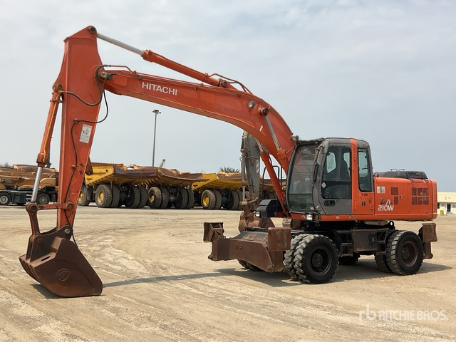 2005 Hitachi ZX210W - מחפר גלגלים: תמונה 1 2005 Hitachi ZX210W - מחפר גלגלים: תמונה 1