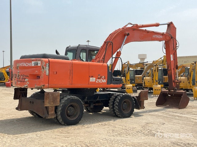 2005 Hitachi ZX210W - מחפר גלגלים: תמונה 4 2005 Hitachi ZX210W - מחפר גלגלים: תמונה 4