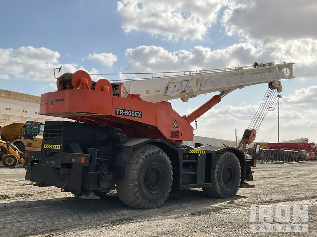 2006 Tadano TR-500EX 50 ton 4x4x4 Rough Terrain Crane - מכסחת תבואה/ עשבים: תמונה 3 2006 Tadano TR-500EX 50 ton 4x4x4 Rough Terrain Crane - מכסחת תבואה/ עשבים: תמונה 3
