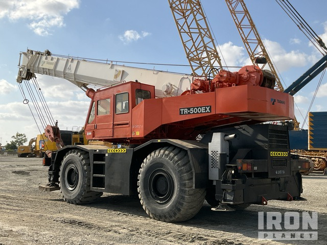 2006 Tadano TR-500EX 50 ton 4x4x4 Rough Terrain Crane - מכסחת תבואה/ עשבים: תמונה 4 2006 Tadano TR-500EX 50 ton 4x4x4 Rough Terrain Crane - מכסחת תבואה/ עשבים: תמונה 4