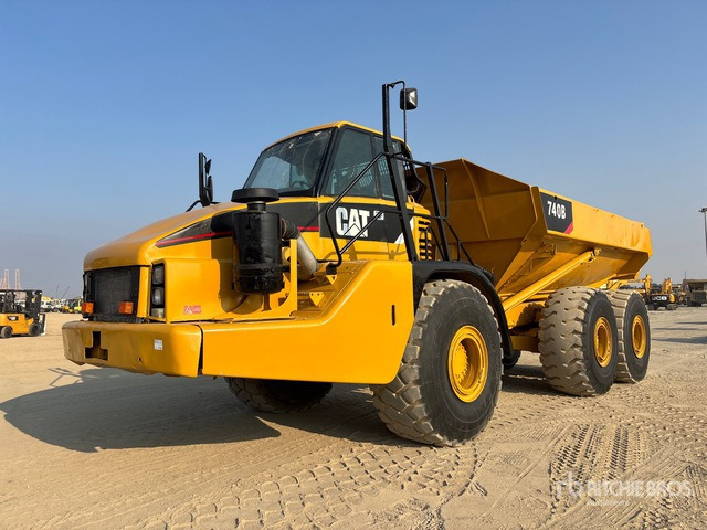 2007 Cat 740 Articulated Dump Truck - מסיר פסולת מפרקי: תמונה 1 2007 Cat 740 Articulated Dump Truck - מסיר פסולת מפרקי: תמונה 1
