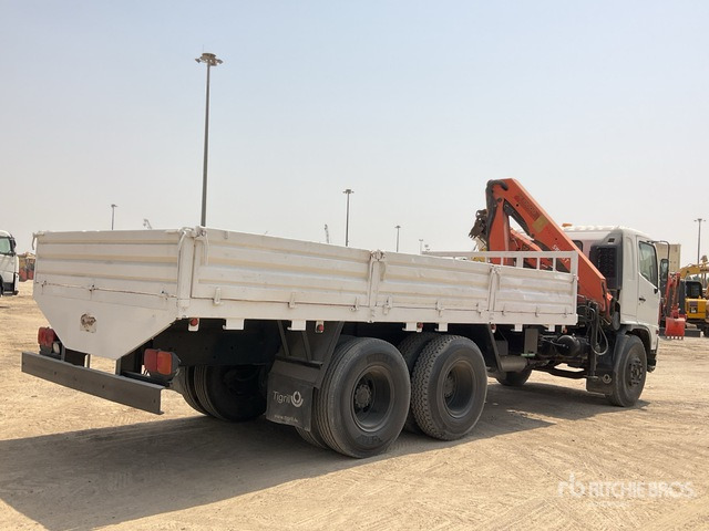 2007 Hino 500 Palfinger PK1000 4.5 ton Knuckl ... Flatbed Truck with Crane - משאית צד נופל/ שטוחה, משאית מנוף: תמונה 4 2007 Hino 500 Palfinger PK1000 4.5 ton Knuckl ... Flatbed Truck with Crane - משאית צד נופל/ שטוחה, משאית מנוף: תמונה 4