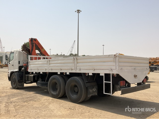 2007 Hino 500 Palfinger PK1000 4.5 ton Knuckl ... Flatbed Truck with Crane - משאית צד נופל/ שטוחה, משאית מנוף: תמונה 3 2007 Hino 500 Palfinger PK1000 4.5 ton Knuckl ... Flatbed Truck with Crane - משאית צד נופל/ שטוחה, משאית מנוף: תמונה 3