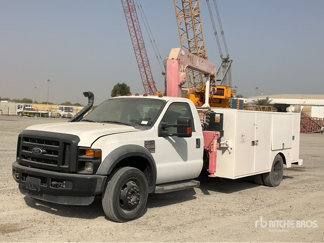 2008 Ford F550 XL Super Duty 4x4 Service Truck - כלי רכב עירוני/ מיוחד: תמונה 1 2008 Ford F550 XL Super Duty 4x4 Service Truck - כלי רכב עירוני/ מיוחד: תמונה 1