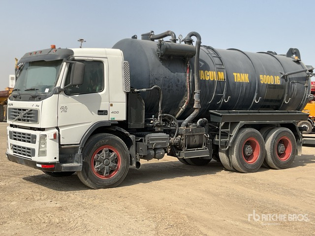 2008 Volvo FM400 6x4 20000 L Vacuum Tanker Truck - משאית ואקום: תמונה 1 2008 Volvo FM400 6x4 20000 L Vacuum Tanker Truck - משאית ואקום: תמונה 1