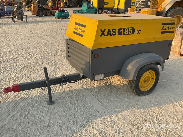 2012 Atlas Copco XAS185JD7 Mobile Air Compressor - מדחס אוויר: תמונה 1 2012 Atlas Copco XAS185JD7 Mobile Air Compressor - מדחס אוויר: תמונה 1