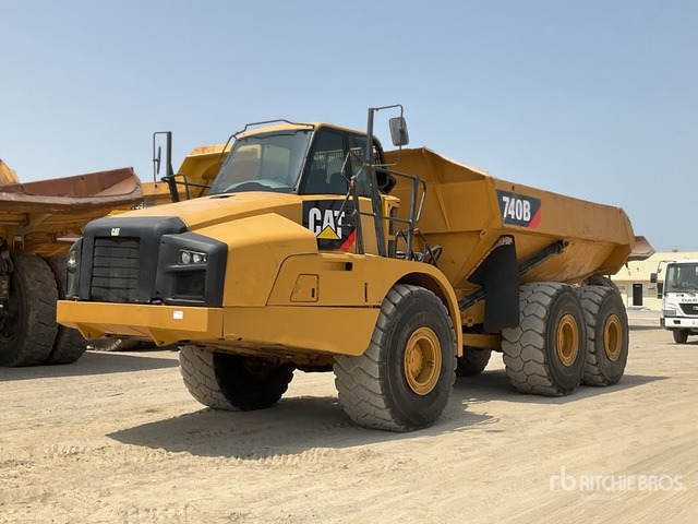 2012 Cat 740B - מסיר פסולת מפרקי: תמונה 2 2012 Cat 740B - מסיר פסולת מפרקי: תמונה 2