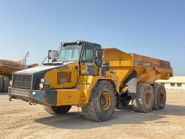 2012 Komatsu HM400-2R Articulated Dump Truck - מסיר פסולת מפרקי: תמונה 1 2012 Komatsu HM400-2R Articulated Dump Truck - מסיר פסולת מפרקי: תמונה 1