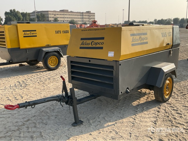 2013 Atlas Copco XA137DD Mobile Air Compressor - מדחס אוויר: תמונה 1 2013 Atlas Copco XA137DD Mobile Air Compressor - מדחס אוויר: תמונה 1