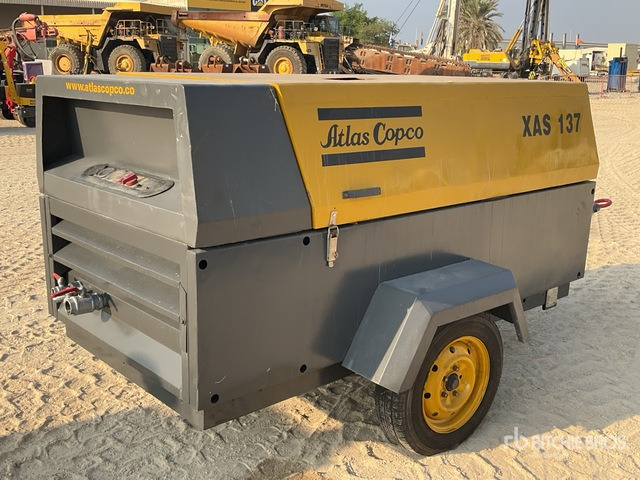 2013 Atlas Copco XA137DD Mobile Air Compressor - מדחס אוויר: תמונה 3 2013 Atlas Copco XA137DD Mobile Air Compressor - מדחס אוויר: תמונה 3