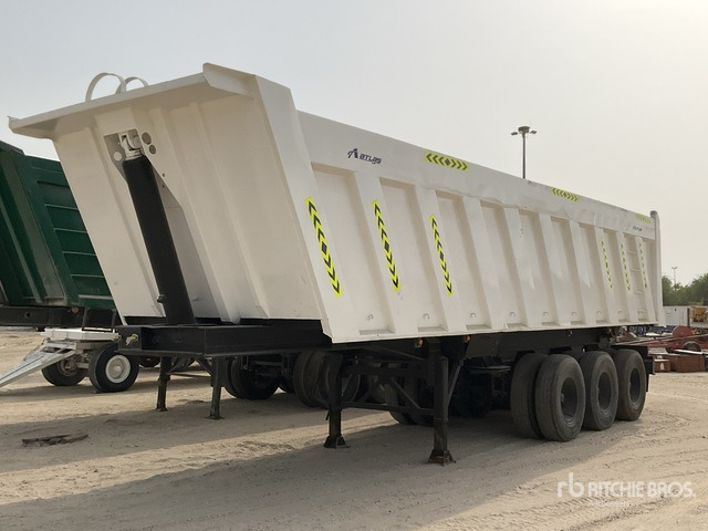 2013 Atlas Tri/A End Dump Trailer - סמיטריילר עם מזהיר: תמונה 2 2013 Atlas Tri/A End Dump Trailer - סמיטריילר עם מזהיר: תמונה 2