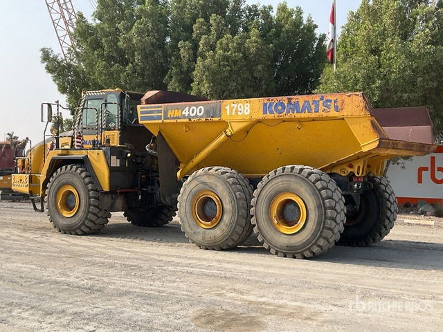2015 Komatsu HM400-3 Articulated Dump Truck - מסיר פסולת מפרקי: תמונה 3 2015 Komatsu HM400-3 Articulated Dump Truck - מסיר פסולת מפרקי: תמונה 3