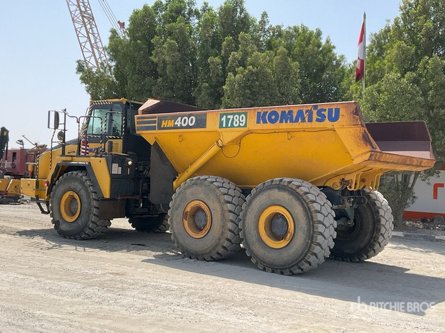 2015 Komatsu HM400-3 Articulated Dump Truck - מסיר פסולת מפרקי: תמונה 2 2015 Komatsu HM400-3 Articulated Dump Truck - מסיר פסולת מפרקי: תמונה 2