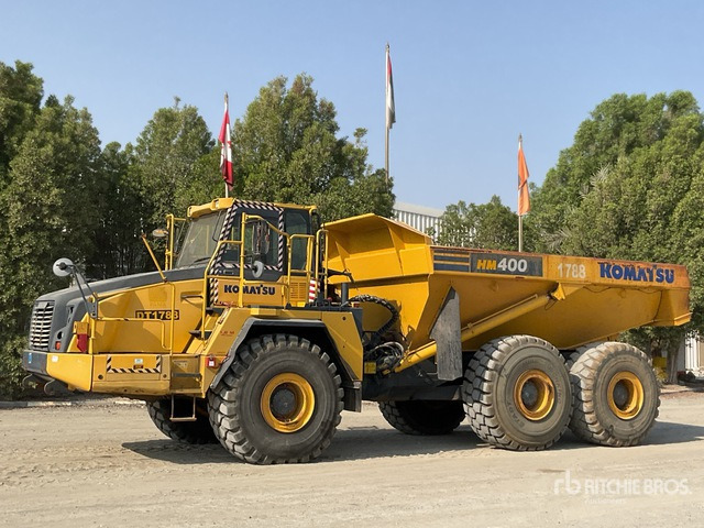 2015 Komatsu HM400-3 Articulated Dump Truck - מסיר פסולת מפרקי: תמונה 1 2015 Komatsu HM400-3 Articulated Dump Truck - מסיר פסולת מפרקי: תמונה 1