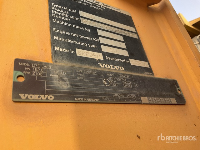 2016 Volvo L120F Wheel Loader - מעמיס גלגלים: תמונה 3 2016 Volvo L120F Wheel Loader - מעמיס גלגלים: תמונה 3