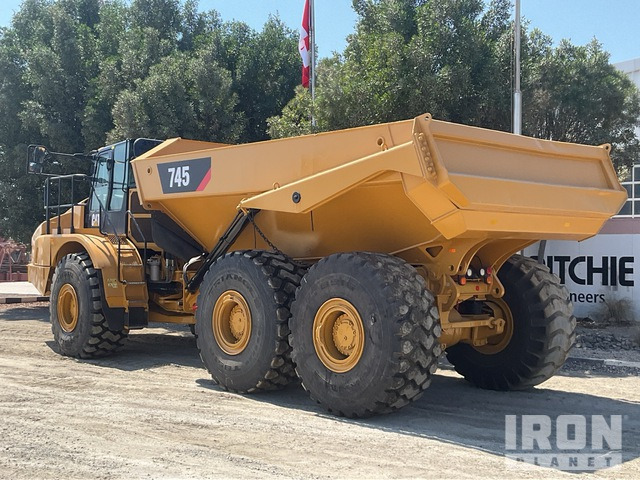 2018 Cat 745 - מסיר פסולת מפרקי: תמונה 4 2018 Cat 745 - מסיר פסולת מפרקי: תמונה 4