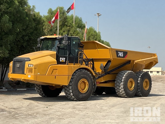 2018 Cat 745 - מסיר פסולת מפרקי: תמונה 1 2018 Cat 745 - מסיר פסולת מפרקי: תמונה 1