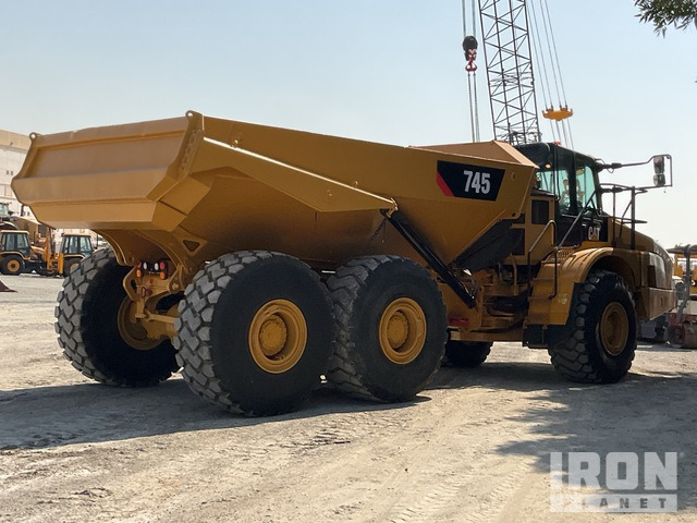 2018 Cat 745 - מסיר פסולת מפרקי: תמונה 3 2018 Cat 745 - מסיר פסולת מפרקי: תמונה 3