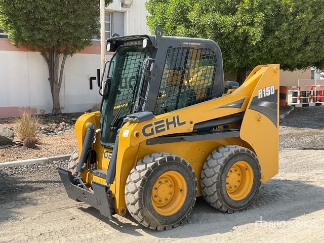 2018 Gehl R150 Skid Steer Loader - מעמיס היגוי החלקה: תמונה 1 2018 Gehl R150 Skid Steer Loader - מעמיס היגוי החלקה: תמונה 1