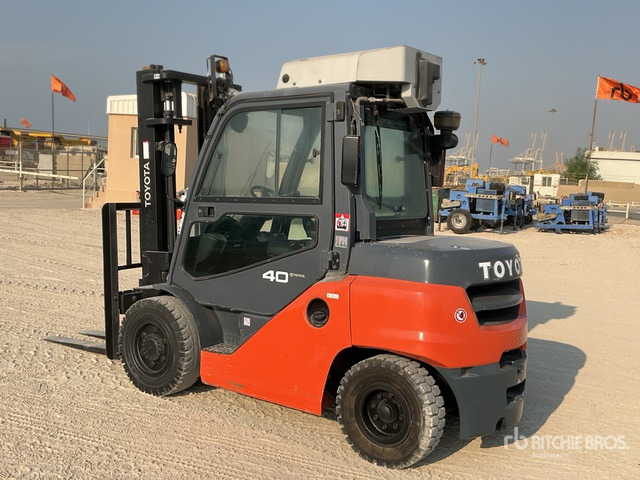 2018 Toyota 8FD40N 4 ton Forklift - מלגזת סולר: תמונה 2 2018 Toyota 8FD40N 4 ton Forklift - מלגזת סולר: תמונה 2