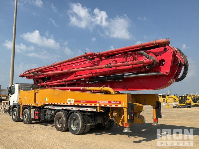 2019 Mercedes-Benz Actros 4141 2019 Sany SYM5443THB 56 m on 8x ... Concrete Pump Truck - משאית משאבת בטון: תמונה 3 2019 Mercedes-Benz Actros 4141 2019 Sany SYM5443THB 56 m on 8x ... Concrete Pump Truck - משאית משאבת בטון: תמונה 3