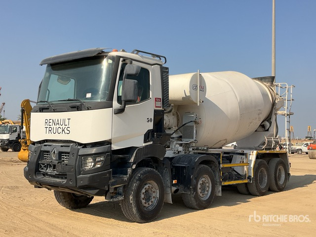 2019 Renault K440 8x4 Twin-Steer Mixer Truck - משאית מערבלת בטון: תמונה 1 2019 Renault K440 8x4 Twin-Steer Mixer Truck - משאית מערבלת בטון: תמונה 1