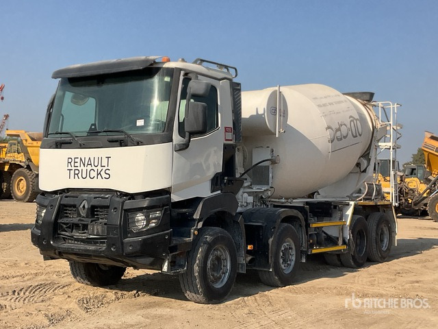 2019 Renault K440 8x4 Twin-Steer Mixer Truck - משאית מערבלת בטון: תמונה 1 2019 Renault K440 8x4 Twin-Steer Mixer Truck - משאית מערבלת בטון: תמונה 1