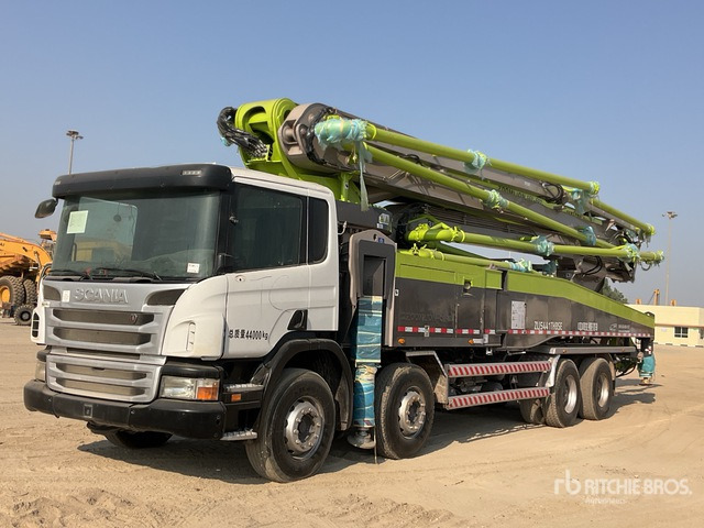 2019 Scania P420 2019 Zoomlion ZLJ5441THBSE 56 m ... Concrete Pump Truck - משאית משאבת בטון: תמונה 2 2019 Scania P420 2019 Zoomlion ZLJ5441THBSE 56 m ... Concrete Pump Truck - משאית משאבת בטון: תמונה 2