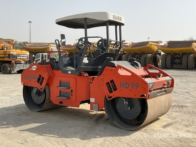 2020 Hamm HD99 Double Drum Roller - רולר כביש: תמונה 4 2020 Hamm HD99 Double Drum Roller - רולר כביש: תמונה 4