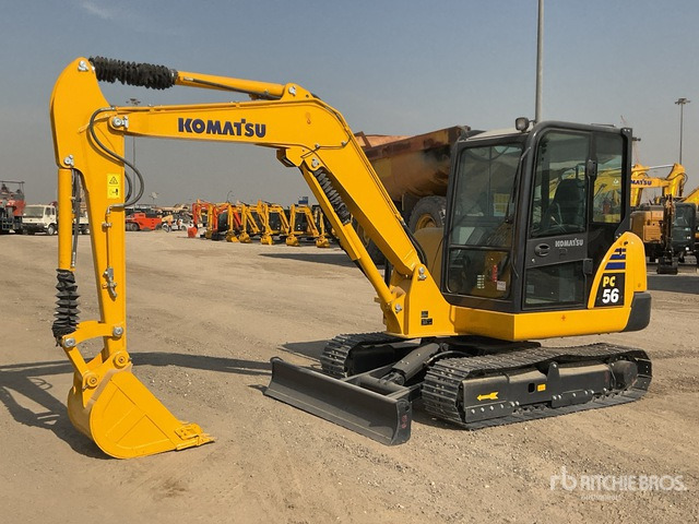 2020 Komatsu PC56-7 Mini Excavator: <6.6t - מיני מחפר: תמונה 1 2020 Komatsu PC56-7 Mini Excavator: <6.6t - מיני מחפר: תמונה 1