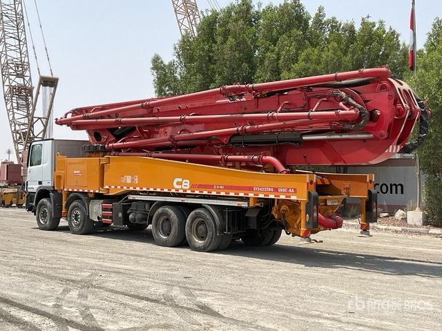 2020 Mercedes-Benz Actros 4141 2020 Sany SYM5449THBE 56 m on 8 ... Concrete Pump Truck - משאית משאבת בטון: תמונה 3 2020 Mercedes-Benz Actros 4141 2020 Sany SYM5449THBE 56 m on 8 ... Concrete Pump Truck - משאית משאבת בטון: תמונה 3