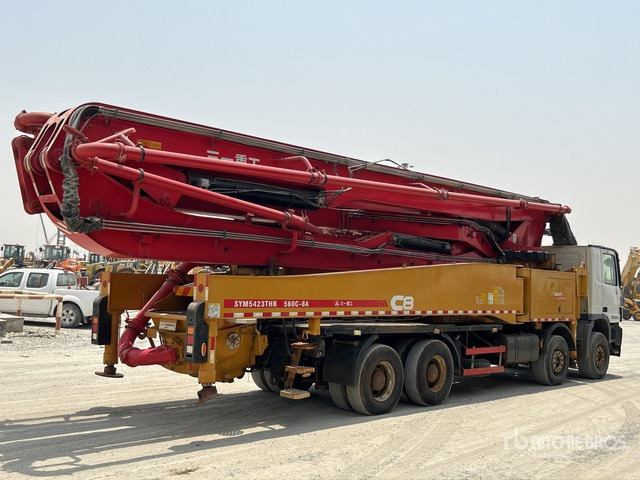 2020 Mercedes-Benz Actros 4141 2020 Sany SYM5449THBE 56 m on 8 ... Concrete Pump Truck - משאית משאבת בטון: תמונה 3 2020 Mercedes-Benz Actros 4141 2020 Sany SYM5449THBE 56 m on 8 ... Concrete Pump Truck - משאית משאבת בטון: תמונה 3