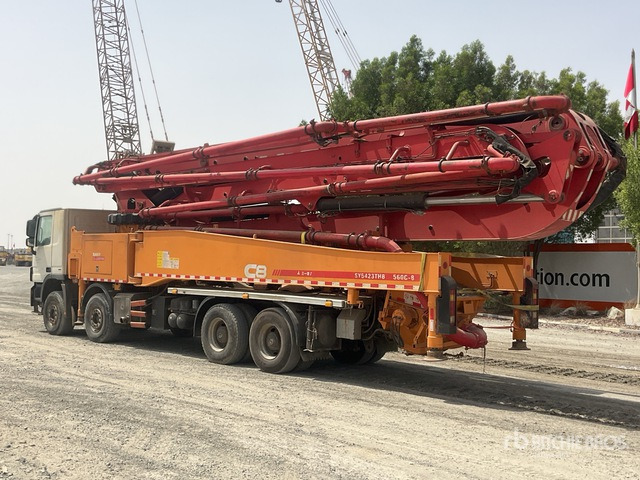 2020 Mercedes-Benz Actros 4143 2020 Sany SYM5449THBE 56 m on 8 ... Concrete Pump Truck - משאית משאבת בטון: תמונה 3 2020 Mercedes-Benz Actros 4143 2020 Sany SYM5449THBE 56 m on 8 ... Concrete Pump Truck - משאית משאבת בטון: תמונה 3