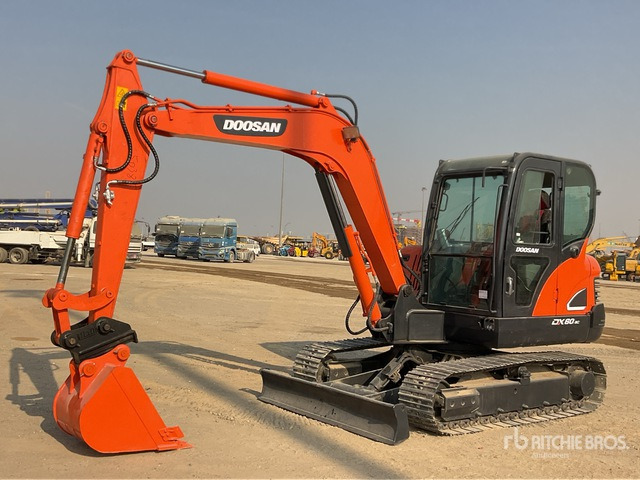 2022 Doosan DX60 Tracked Excavator - מחפר סורק: תמונה 1 2022 Doosan DX60 Tracked Excavator - מחפר סורק: תמונה 1