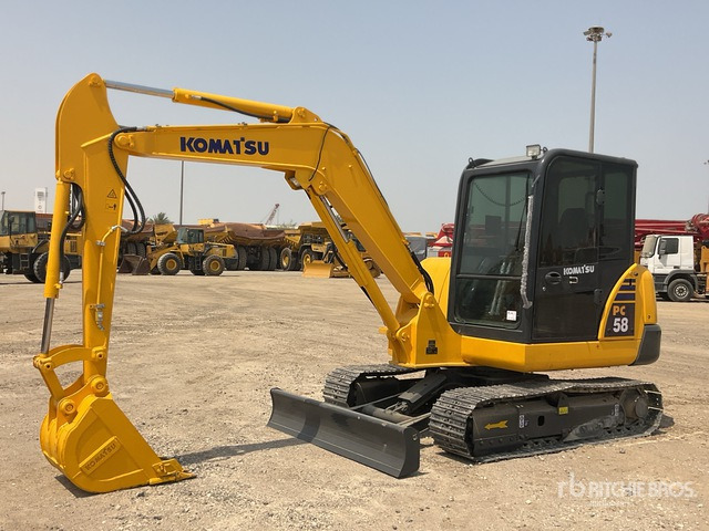 2022 Komatsu PC58-8 - מיני מחפר: תמונה 2 2022 Komatsu PC58-8 - מיני מחפר: תמונה 2