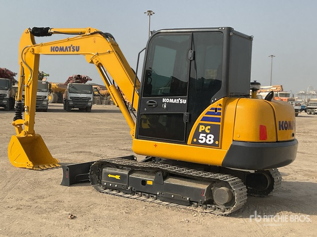2022 Komatsu PC58-8 - מיני מחפר: תמונה 4 2022 Komatsu PC58-8 - מיני מחפר: תמונה 4