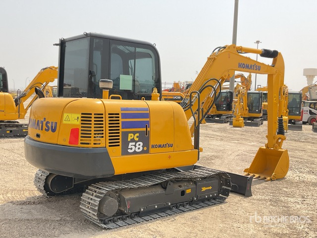 2022 Komatsu PC58-8 - מיני מחפר: תמונה 3 2022 Komatsu PC58-8 - מיני מחפר: תמונה 3