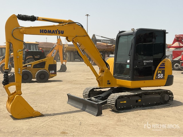 2022 Komatsu PC58-8 - מיני מחפר: תמונה 2 2022 Komatsu PC58-8 - מיני מחפר: תמונה 2