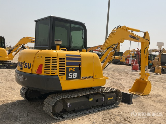 2022 Komatsu PC58-8 - מיני מחפר: תמונה 3 2022 Komatsu PC58-8 - מיני מחפר: תמונה 3