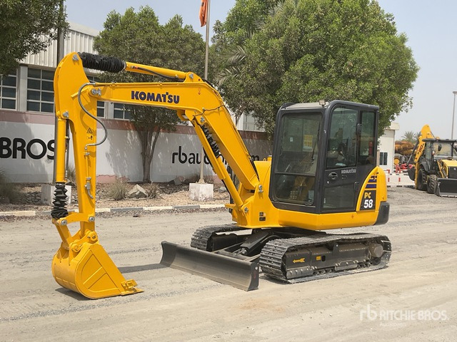 2022 Komatsu PC58-8 - מיני מחפר: תמונה 1 2022 Komatsu PC58-8 - מיני מחפר: תמונה 1