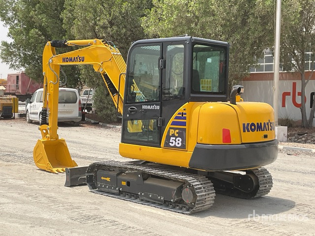 2022 Komatsu PC58-8 - מיני מחפר: תמונה 3 2022 Komatsu PC58-8 - מיני מחפר: תמונה 3