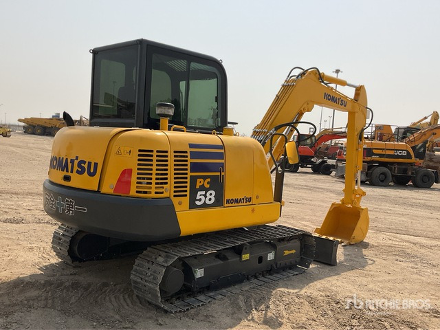 2022 Komatsu PC58-8 - מיני מחפר: תמונה 3 2022 Komatsu PC58-8 - מיני מחפר: תמונה 3