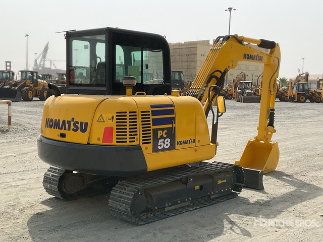 2022 Komatsu PC58-8 - מיני מחפר: תמונה 4 2022 Komatsu PC58-8 - מיני מחפר: תמונה 4