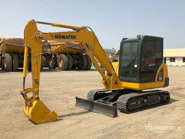 2022 Komatsu PC58-8 - מיני מחפר: תמונה 2 2022 Komatsu PC58-8 - מיני מחפר: תמונה 2