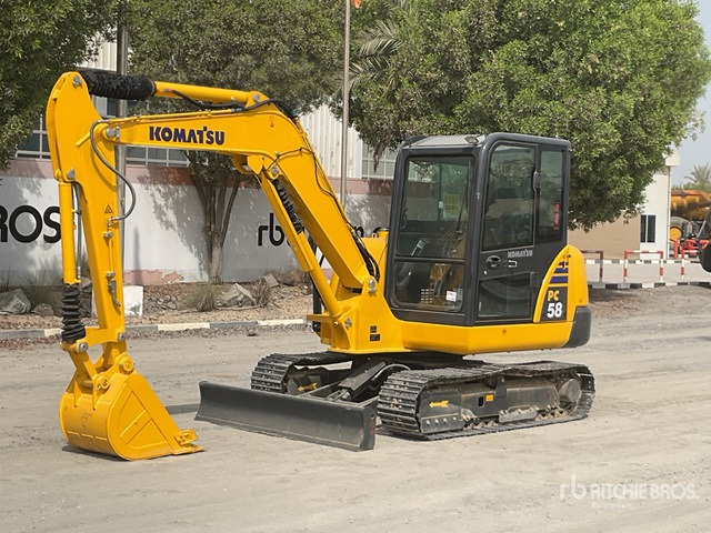 2022 Komatsu PC58-8 - מיני מחפר: תמונה 1 2022 Komatsu PC58-8 - מיני מחפר: תמונה 1