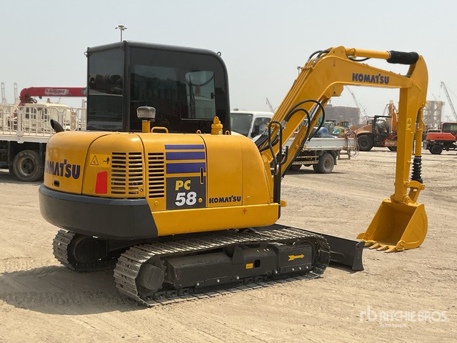 2022 Komatsu PC58-8 - מיני מחפר: תמונה 3 2022 Komatsu PC58-8 - מיני מחפר: תמונה 3
