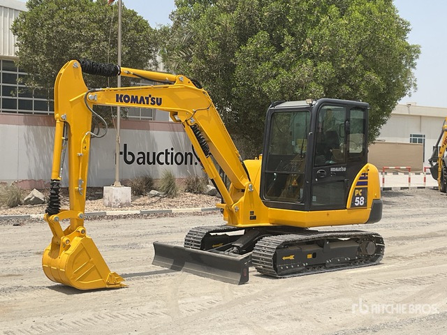 2022 Komatsu PC58-8 - מיני מחפר: תמונה 1 2022 Komatsu PC58-8 - מיני מחפר: תמונה 1