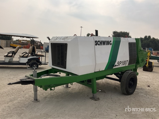 2024 Schwing SP1807 RMC Portable Concrete Pump - משאבת בטון נייחת: תמונה 1 2024 Schwing SP1807 RMC Portable Concrete Pump - משאבת בטון נייחת: תמונה 1