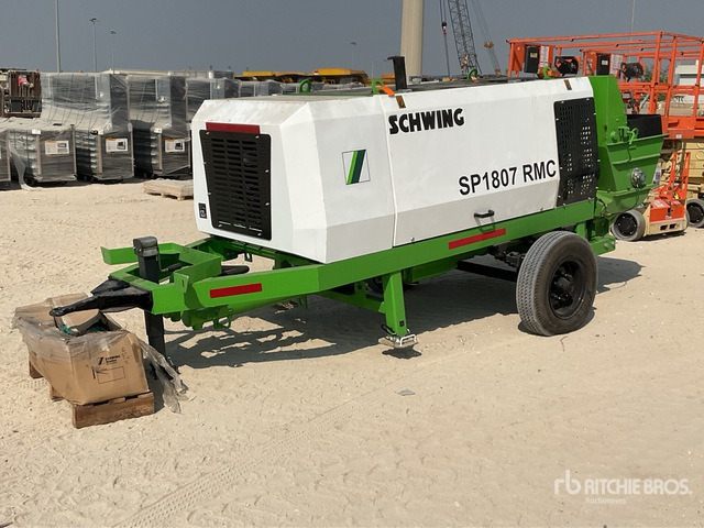 2025 Schwing SP1807 RMC Portable (Unused) Concrete Pump - משאבת בטון נייחת: תמונה 1 2025 Schwing SP1807 RMC Portable (Unused) Concrete Pump - משאבת בטון נייחת: תמונה 1